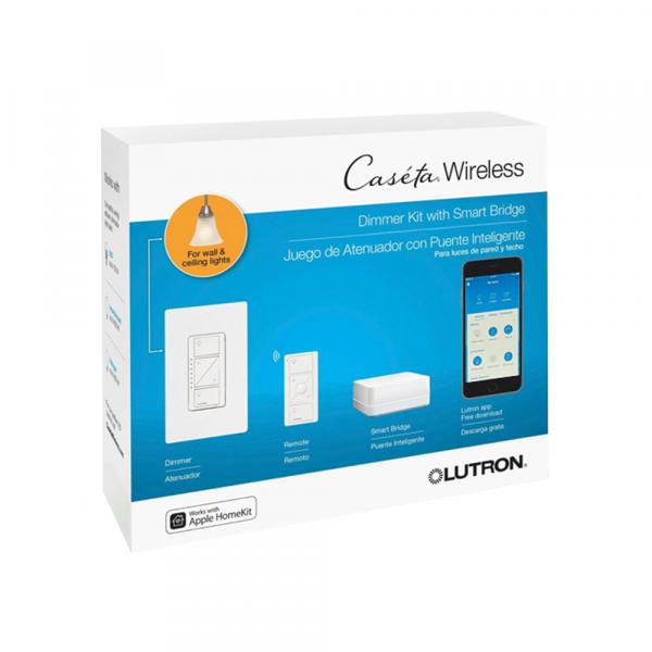 LUTRON Caseta Starter Kit P-BDG-PKG1W