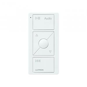 LUTRON PJ2-3BRL-GWH-A02 PICO 3BRL AUDIO TEXT WHITE Caseta Control Remoto de Audio