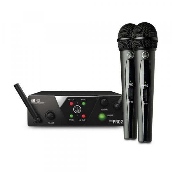 AKG WMS 40 MINI2 VOCAL SET DUAL US45A/C