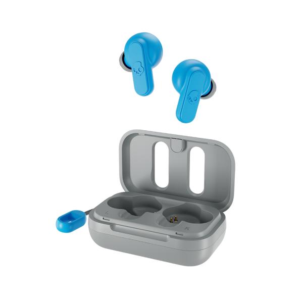 Skullcandy DIME TRUE WIRELESS IN EAR LIGHT GREY/BLUE