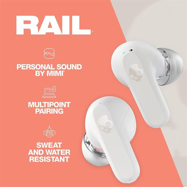 Skullcandy RAIL TRUE  WIRELESS IN EAR BONE