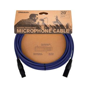 DADDARIO PW-CPMIC-20DBU 20FT CLS PRO MICROPHONE CBL DBLUE