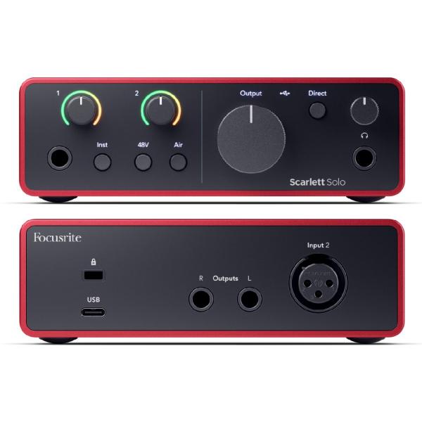 FOCUSRITE SCARLETT SOLO 4th GEN