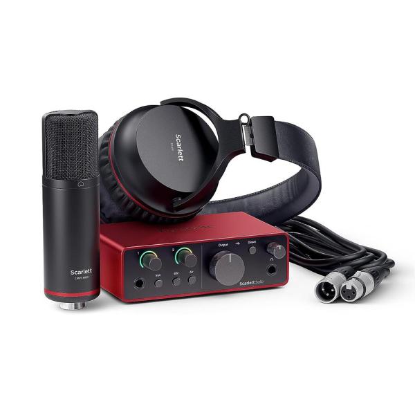 FOCUSRITE Scarlett Solo Studio 4TH GEN